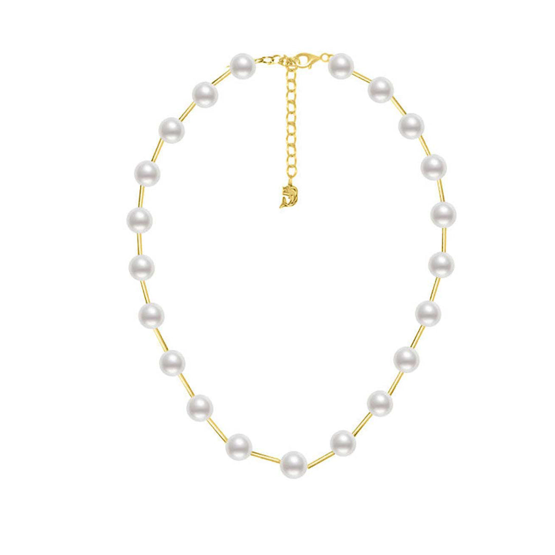 Asian Civilisations Museum Freshwater Pearl Necklace WN00394 | ACM Collection - PEARLY LUSTRE