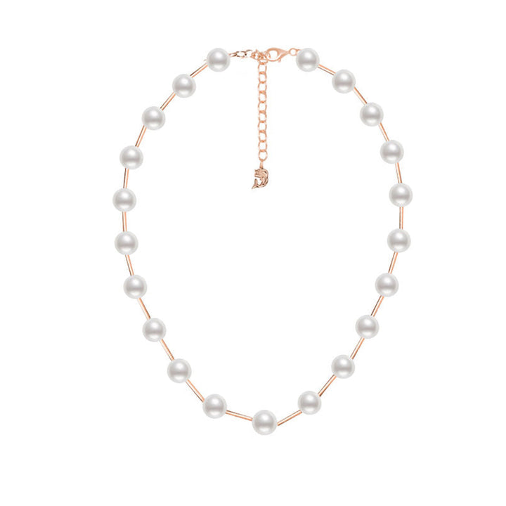 Asian Civilisations Museum Freshwater Pearl Necklace WN00395 | ACM Collection - PEARLY LUSTRE