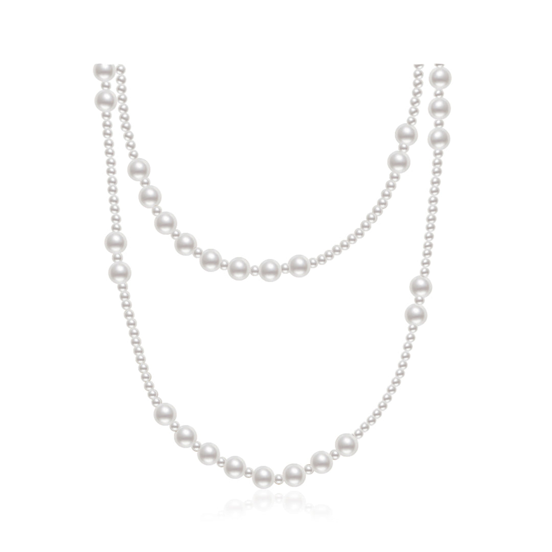 1.5 Meter Long Freshwater Pearl Necklace WN00628 - PEARLY LUSTRE