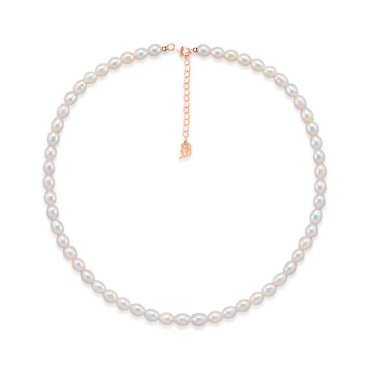 New Yorker Freshwater Pearl Necklace WN00423 - PEARLY LUSTRE