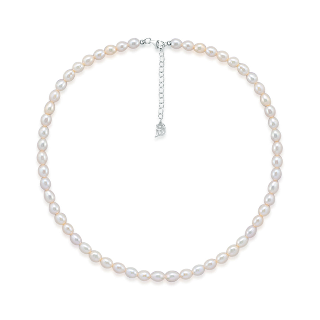 New Yorker Freshwater Pearl Necklace WN00431 - PEARLY LUSTRE