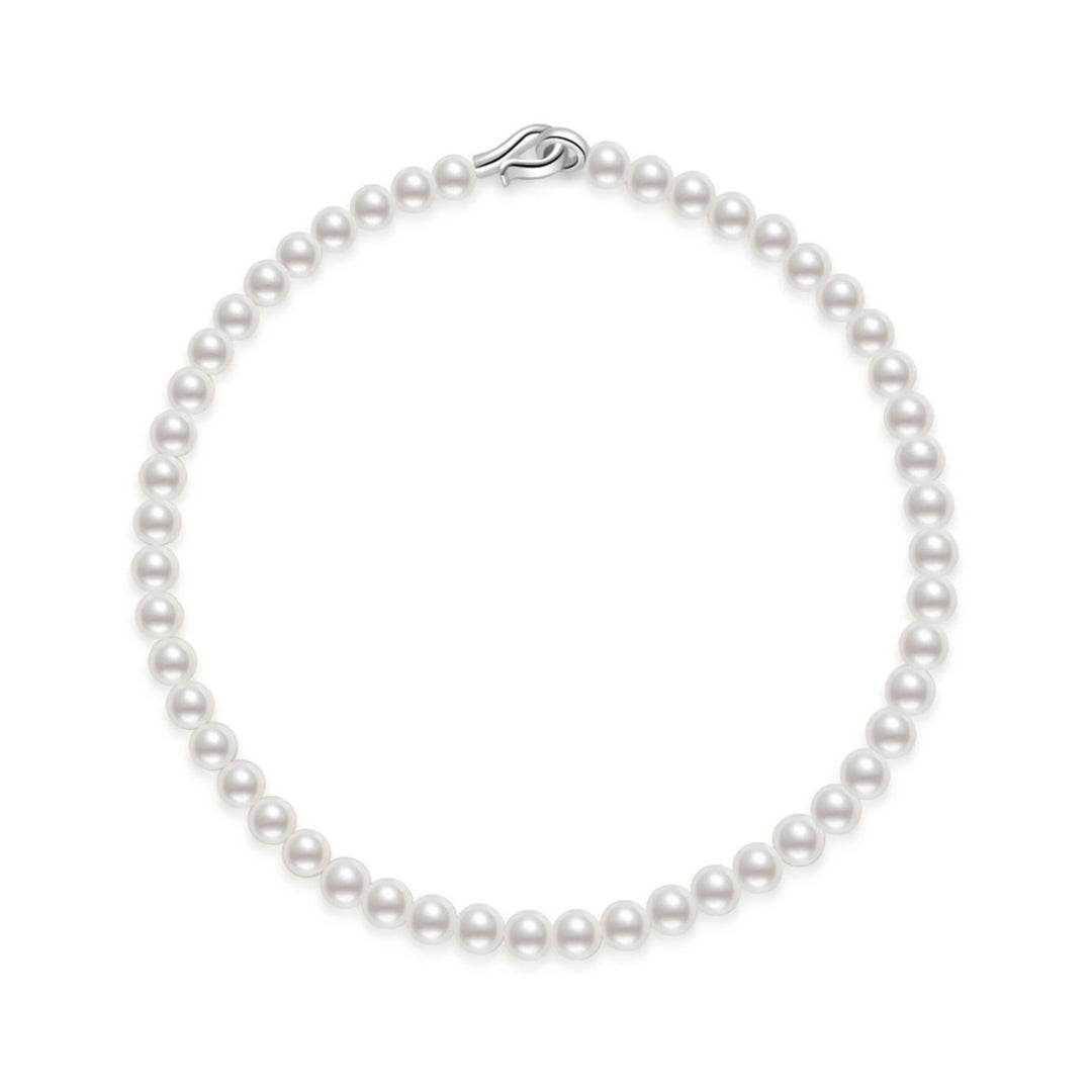 Grand Prix Season Singapore Formula One Freshwater Pearl Necklace WN00434 | New Yorker - PEARLY LUSTRE
