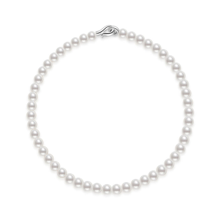 Grand Prix Season Singapore Formula One Freshwater Pearl Necklace WN00434 | New Yorker - PEARLY LUSTRE