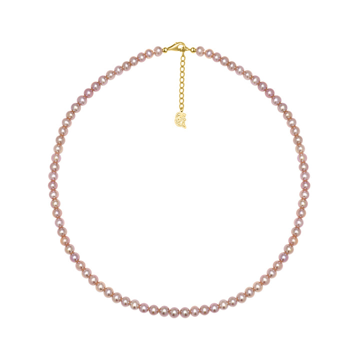 Top Grade Purple Freshwater Pearl Necklace WN00436 - PEARLY LUSTRE