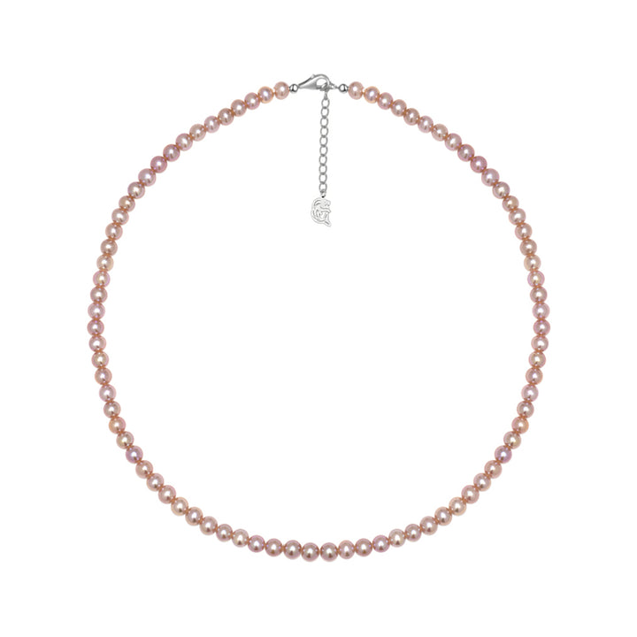Top Grade Purple Freshwater Pearl Necklace WN00436 - PEARLY LUSTRE