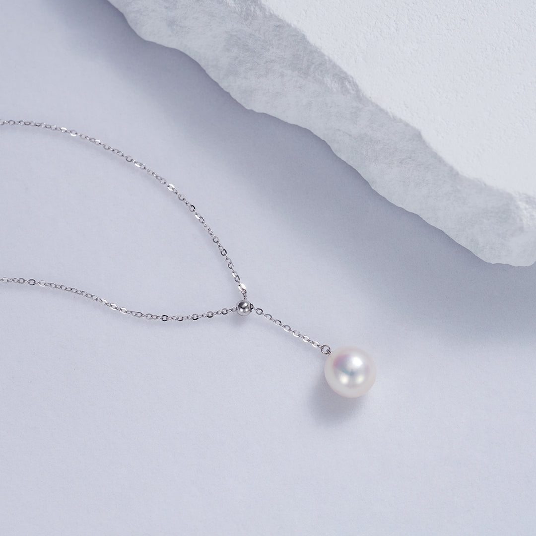 Elegant Freshwater Pearl Necklace WN00439 - PEARLY LUSTRE