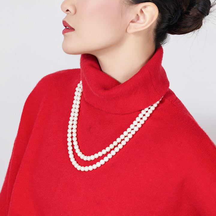 60CM Long Freshwater Pearl Necklace WN00484 - PEARLY LUSTRE