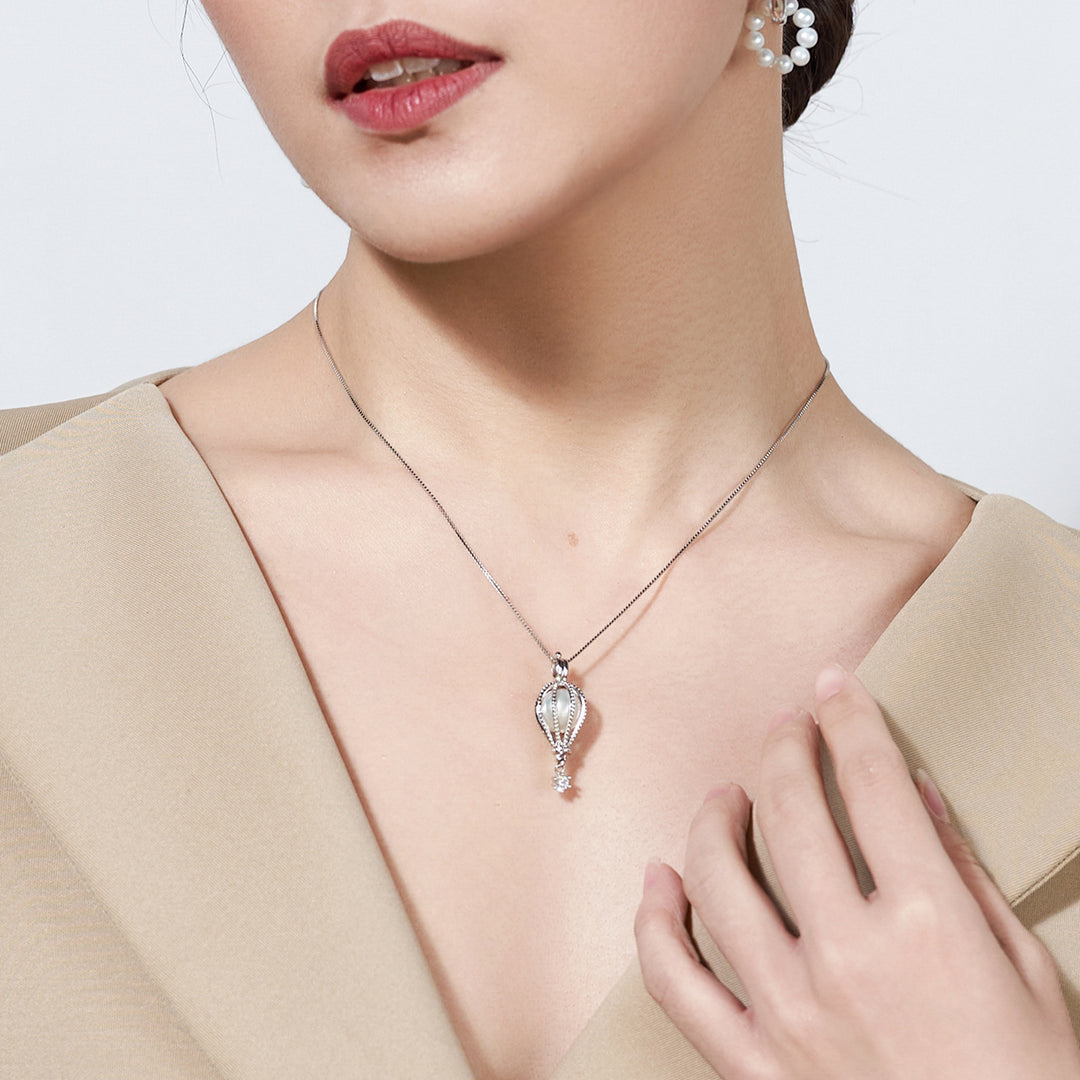 Elegant Edison Pearl Necklace WN00454 | Possibilities - PEARLY LUSTRE