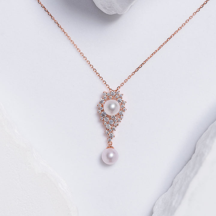 Top Grade Pearl Necklace WN00527 | CELESTE - PEARLY LUSTRE