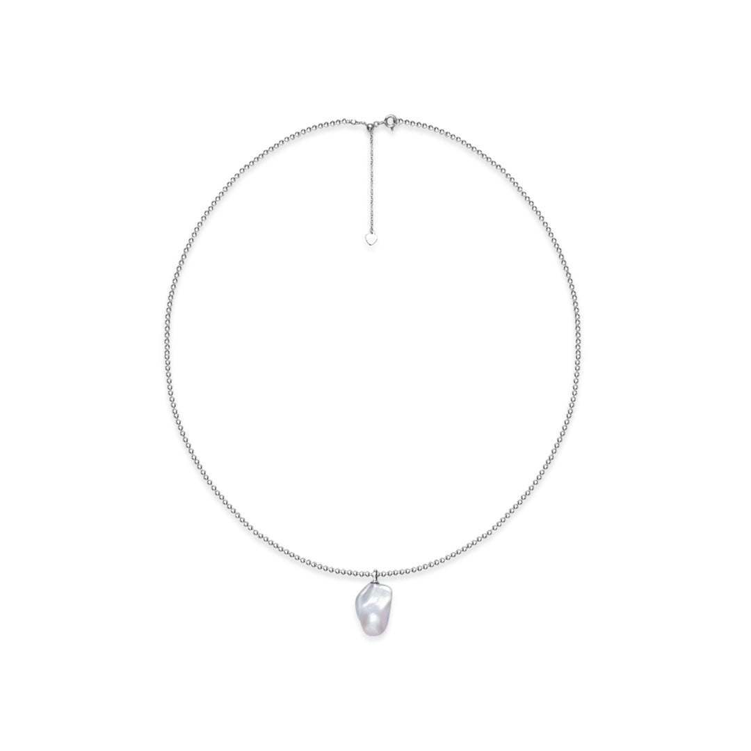 New Yorker Baroque Pearl Necklace WN00543 - PEARLY LUSTRE