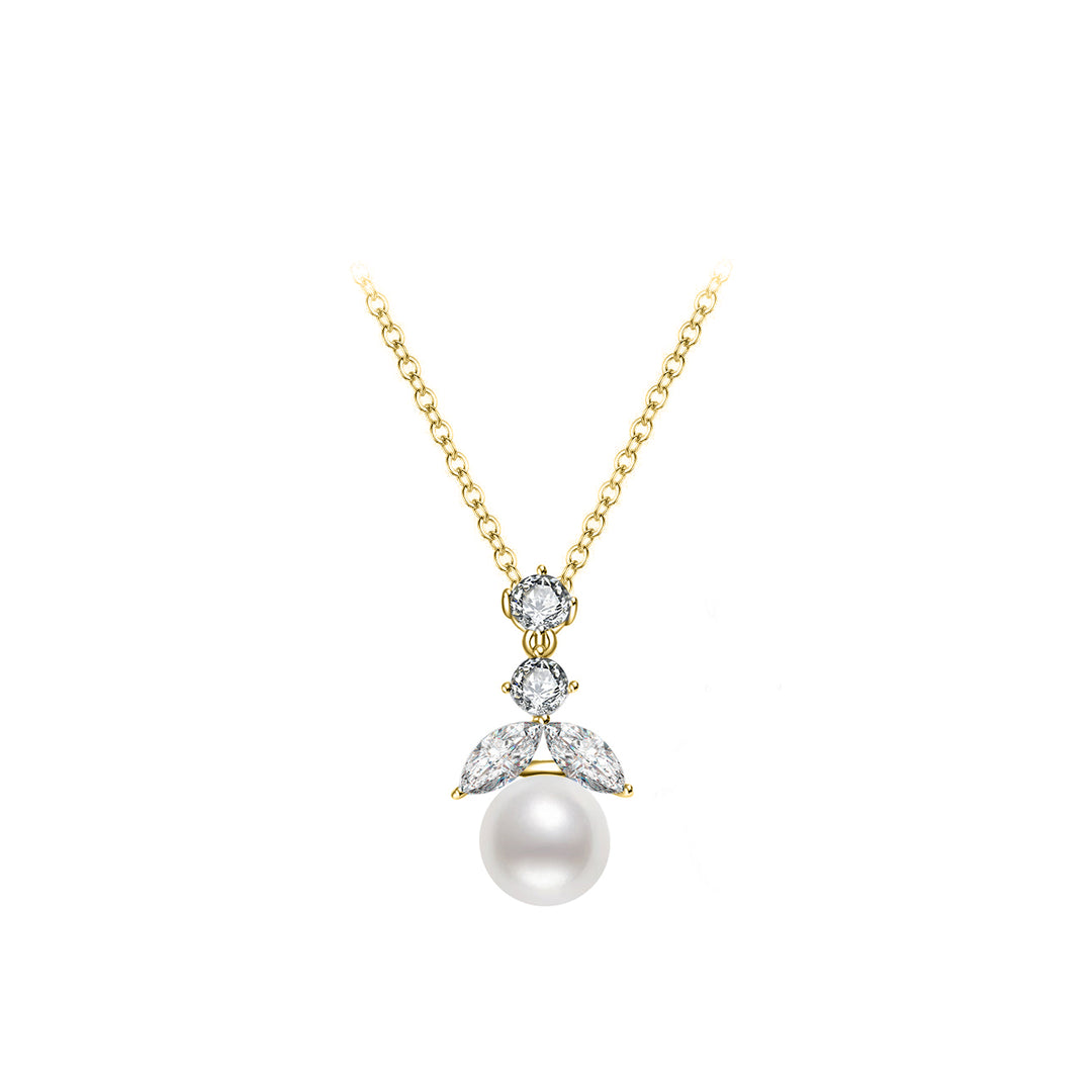 Elegant Freshwater Pearl Necklace WN00548 - PEARLY LUSTRE