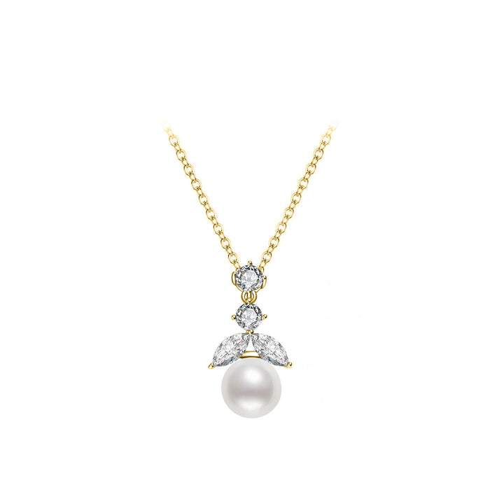 Elegant Freshwater Pearl Necklace WN00548 - PEARLY LUSTRE