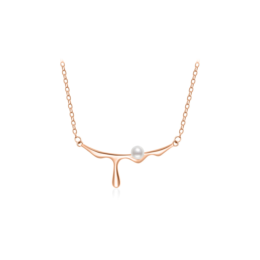 Top Grade Freshwater Pearl Necklace WN00556 | FLUID - PEARLY LUSTRE