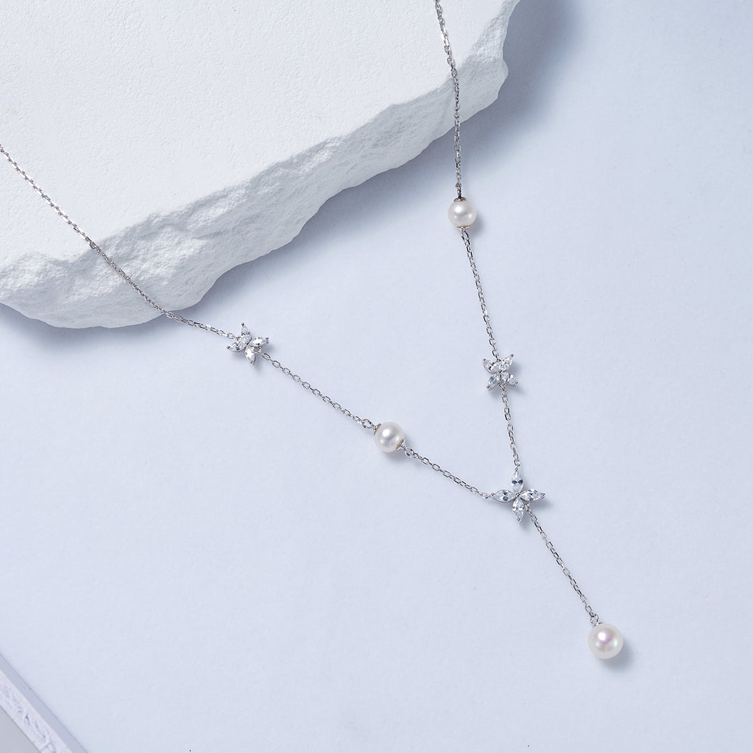 Top Grade Freshwater Pearl Necklace WN00560 | EVERLEAF - PEARLY LUSTRE