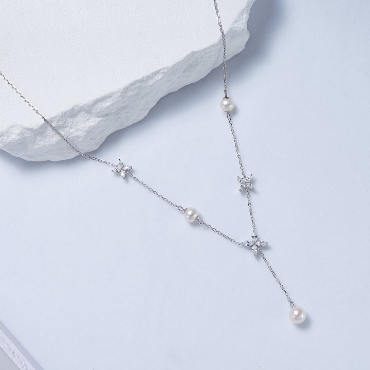 Top Grade Freshwater Pearl Necklace WN00560 | EVERLEAF - PEARLY LUSTRE