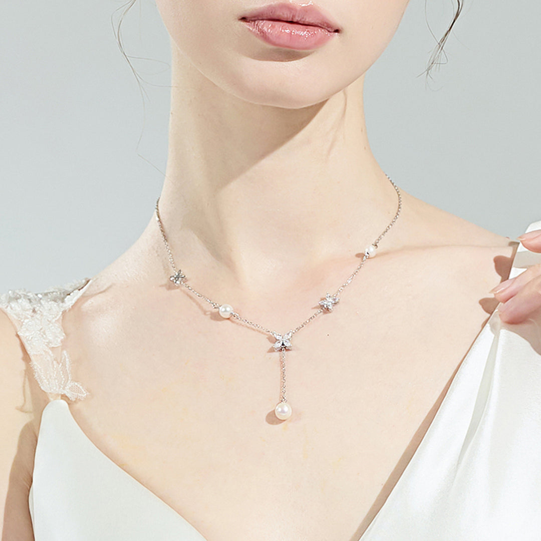 Top Grade Freshwater Pearl Necklace WN00560 | EVERLEAF - PEARLY LUSTRE