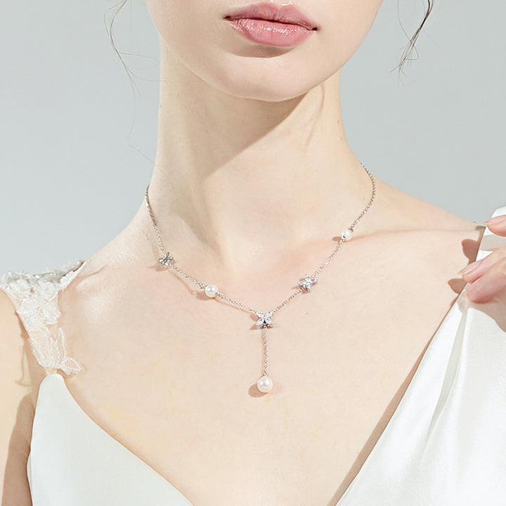 Top Grade Freshwater Pearl Necklace WN00560 | EVERLEAF - PEARLY LUSTRE