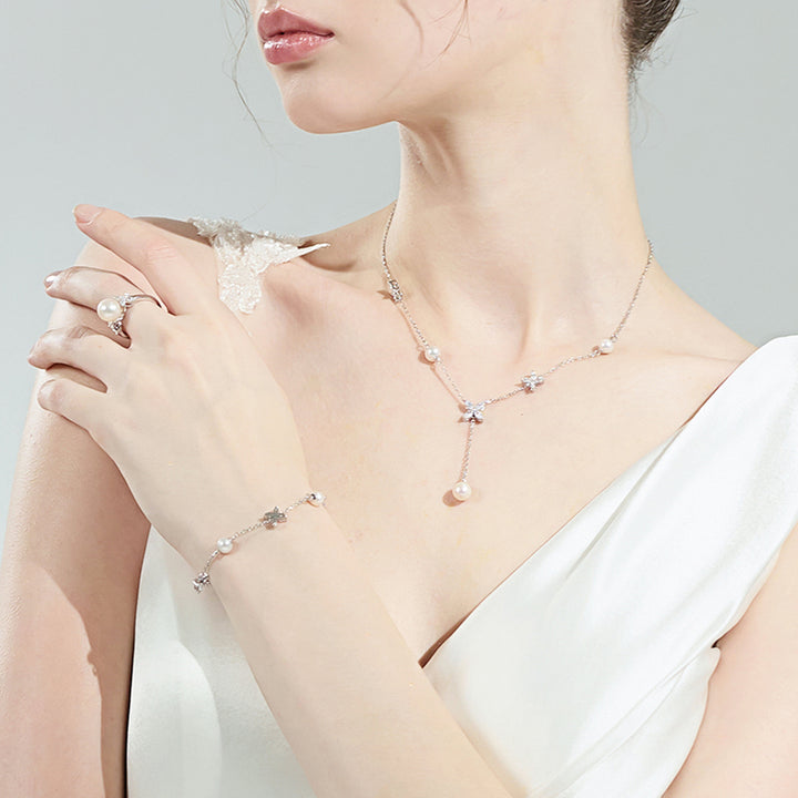 Top Grade Freshwater Pearl Necklace WN00560 | EVERLEAF - PEARLY LUSTRE