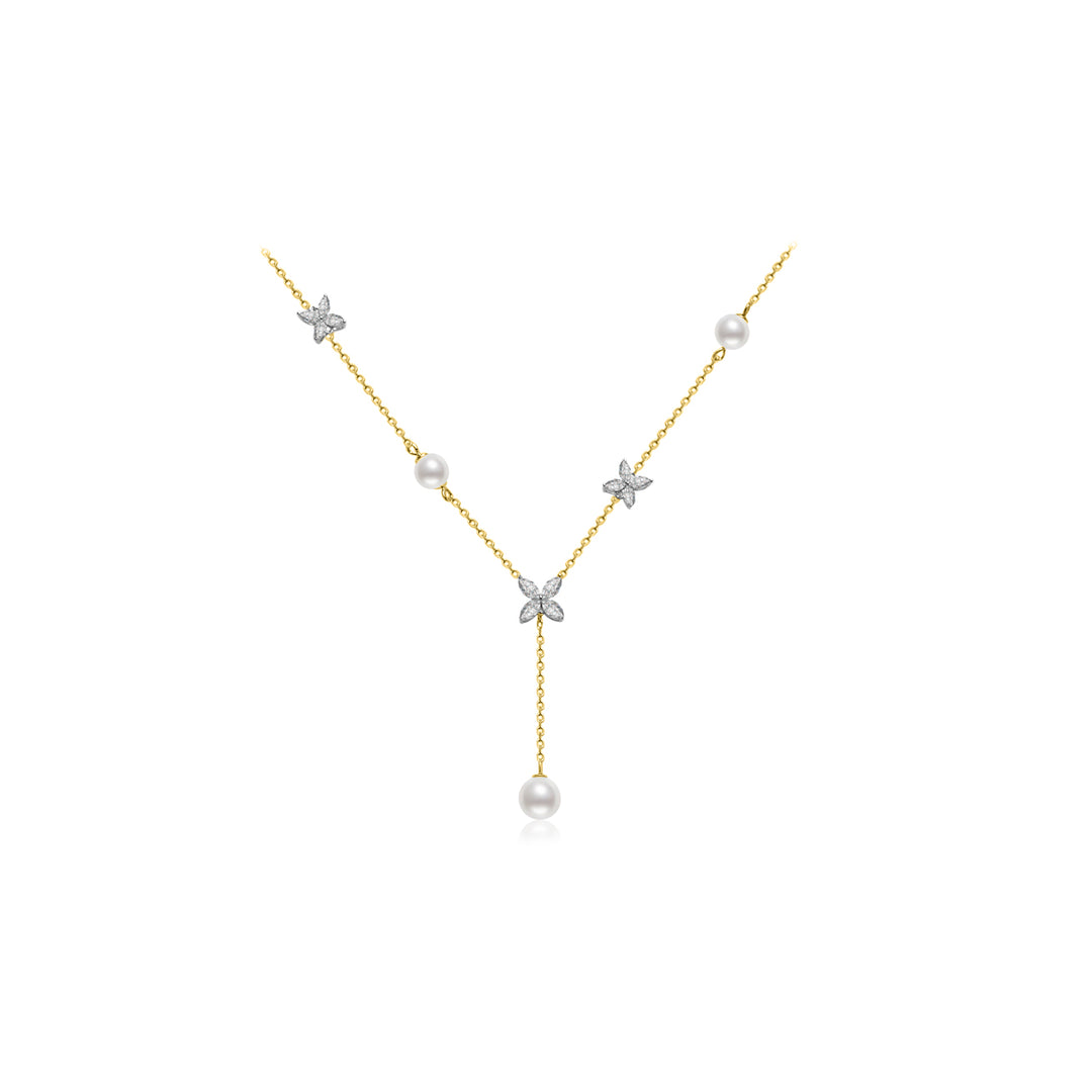 Top Grade Freshwater Pearl Necklace WN00561 | EVERLEAF - PEARLY LUSTRE