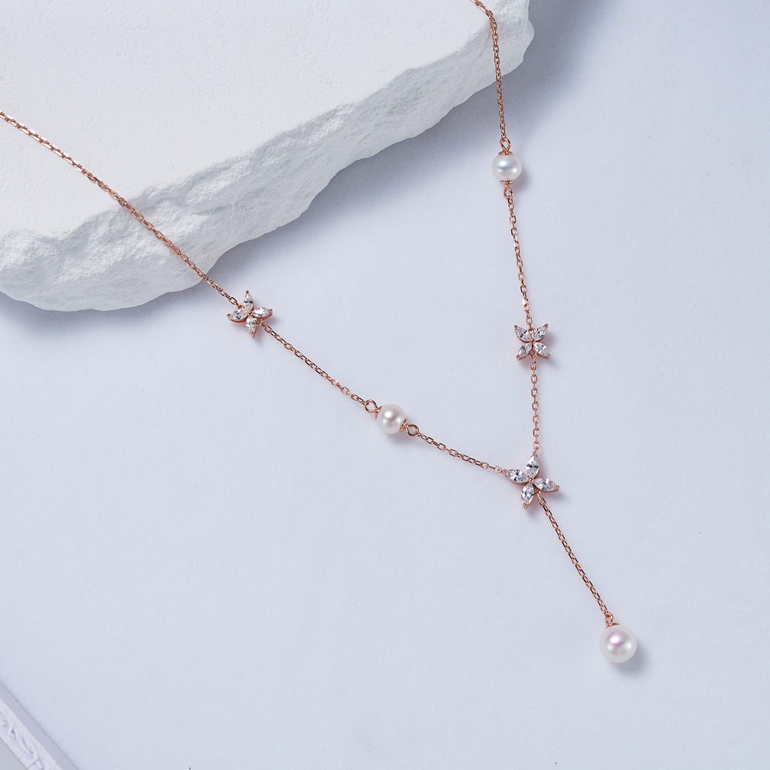 Top Grade Freshwater Pearl Necklace WN00562 | EVERLEAF - PEARLY LUSTRE