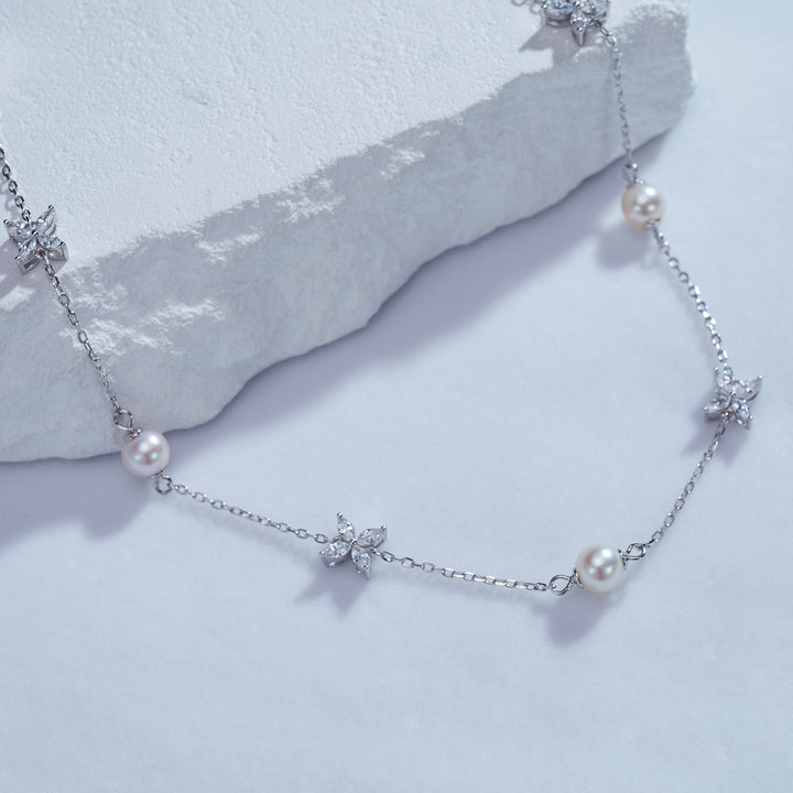 Top Grade Freshwater Pearl Necklace WN00563 | EVERLEAF - PEARLY LUSTRE