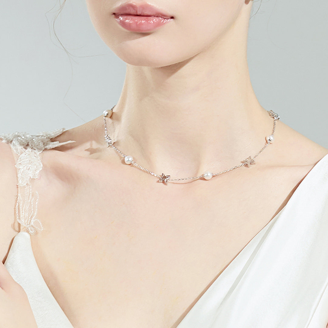 Top Grade Freshwater Pearl Necklace WN00563 | EVERLEAF - PEARLY LUSTRE