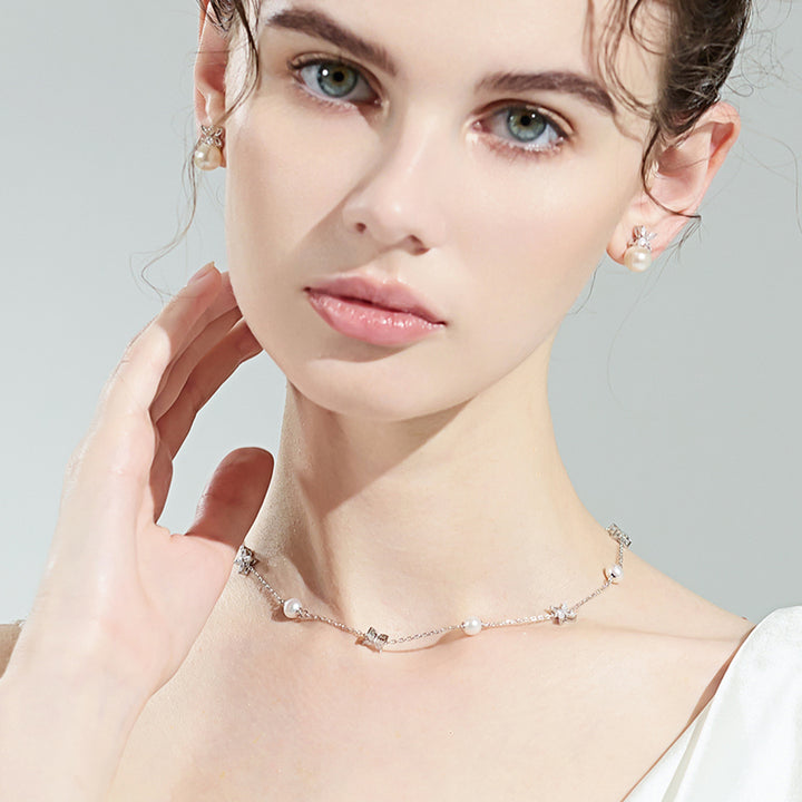 Top Grade Freshwater Pearl Necklace WN00563 | EVERLEAF - PEARLY LUSTRE