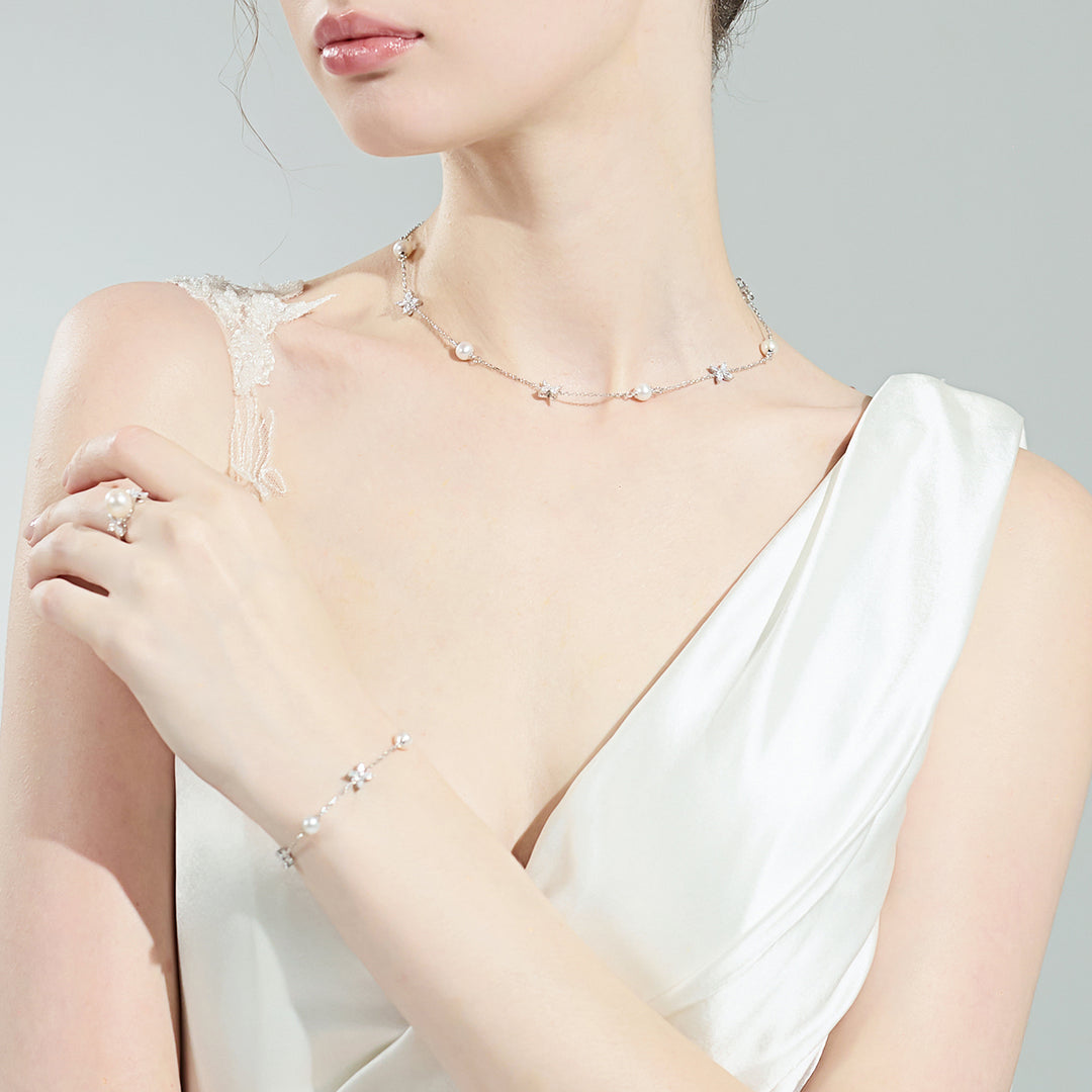 Top Grade Freshwater Pearl Necklace WN00563 | EVERLEAF - PEARLY LUSTRE