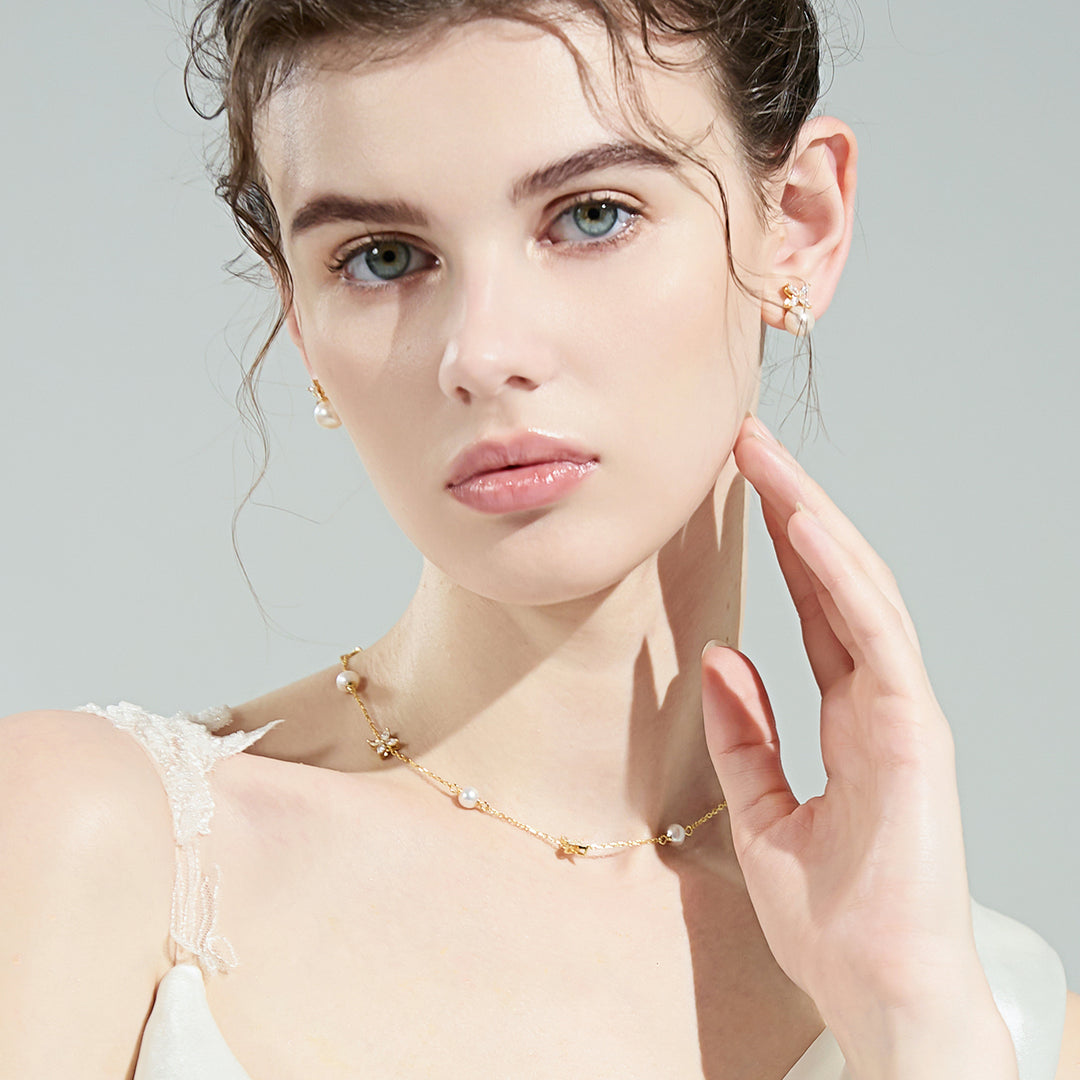 Top Grade Freshwater Pearl Necklace WN00564 | EVERLEAF - PEARLY LUSTRE