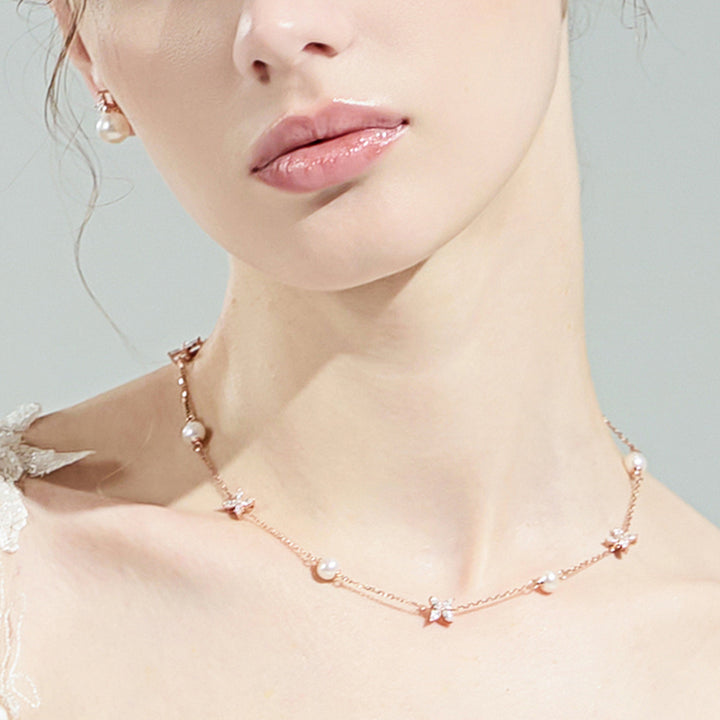 Top Grade Freshwater Pearl Necklace WN00565 | EVERLEAF - PEARLY LUSTRE