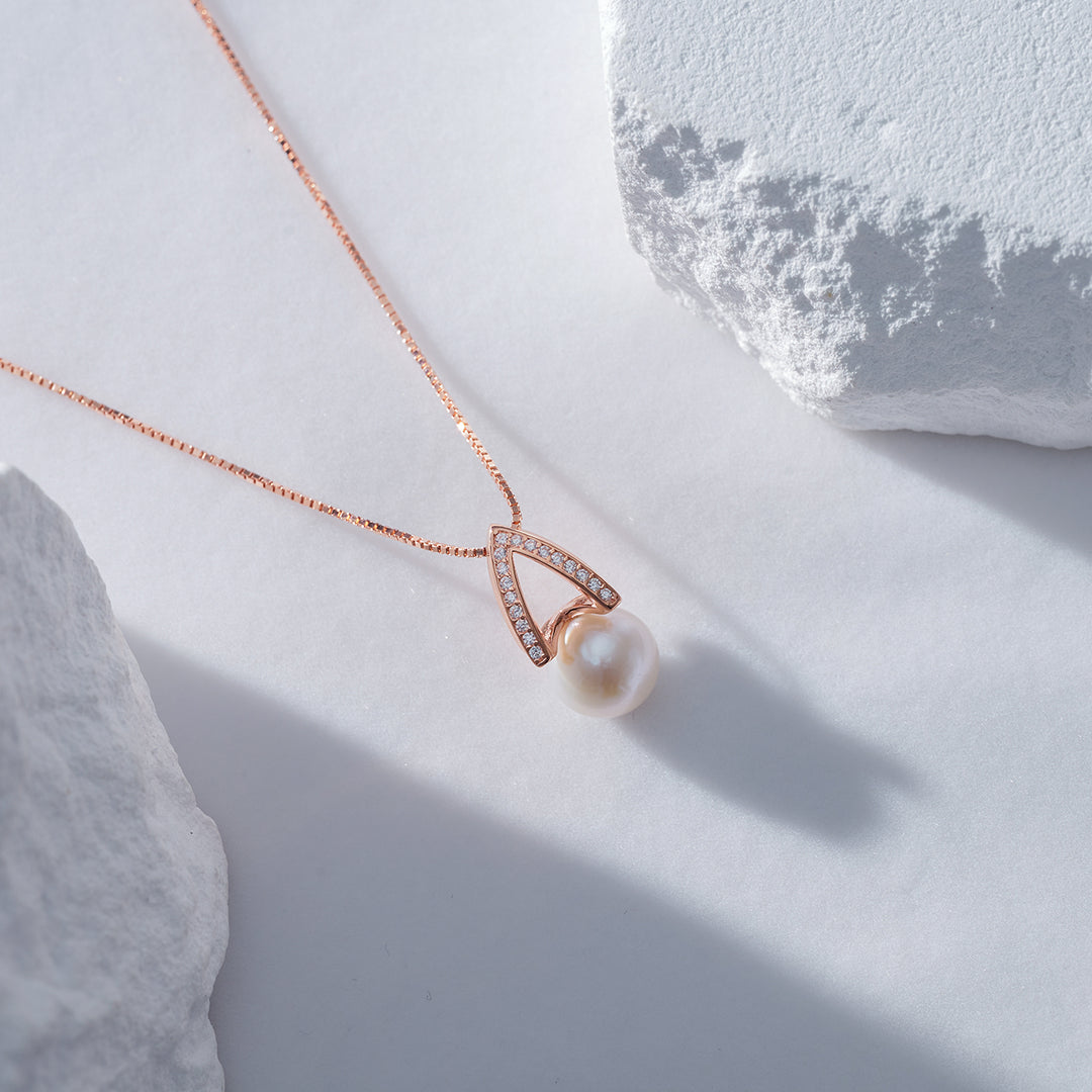 Top Lustre Edison Pearl Necklace WN00574 - PEARLY LUSTRE