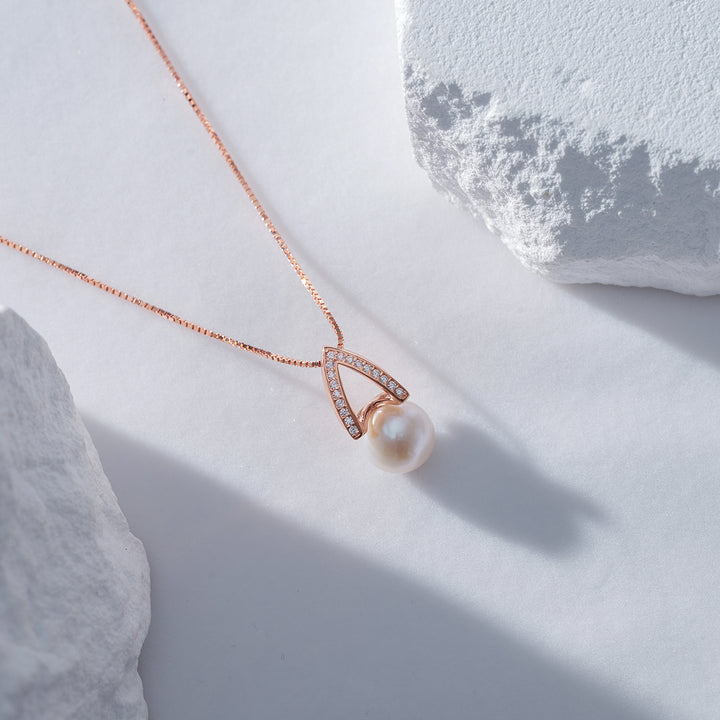 Top Lustre Edison Pearl Necklace WN00574 - PEARLY LUSTRE