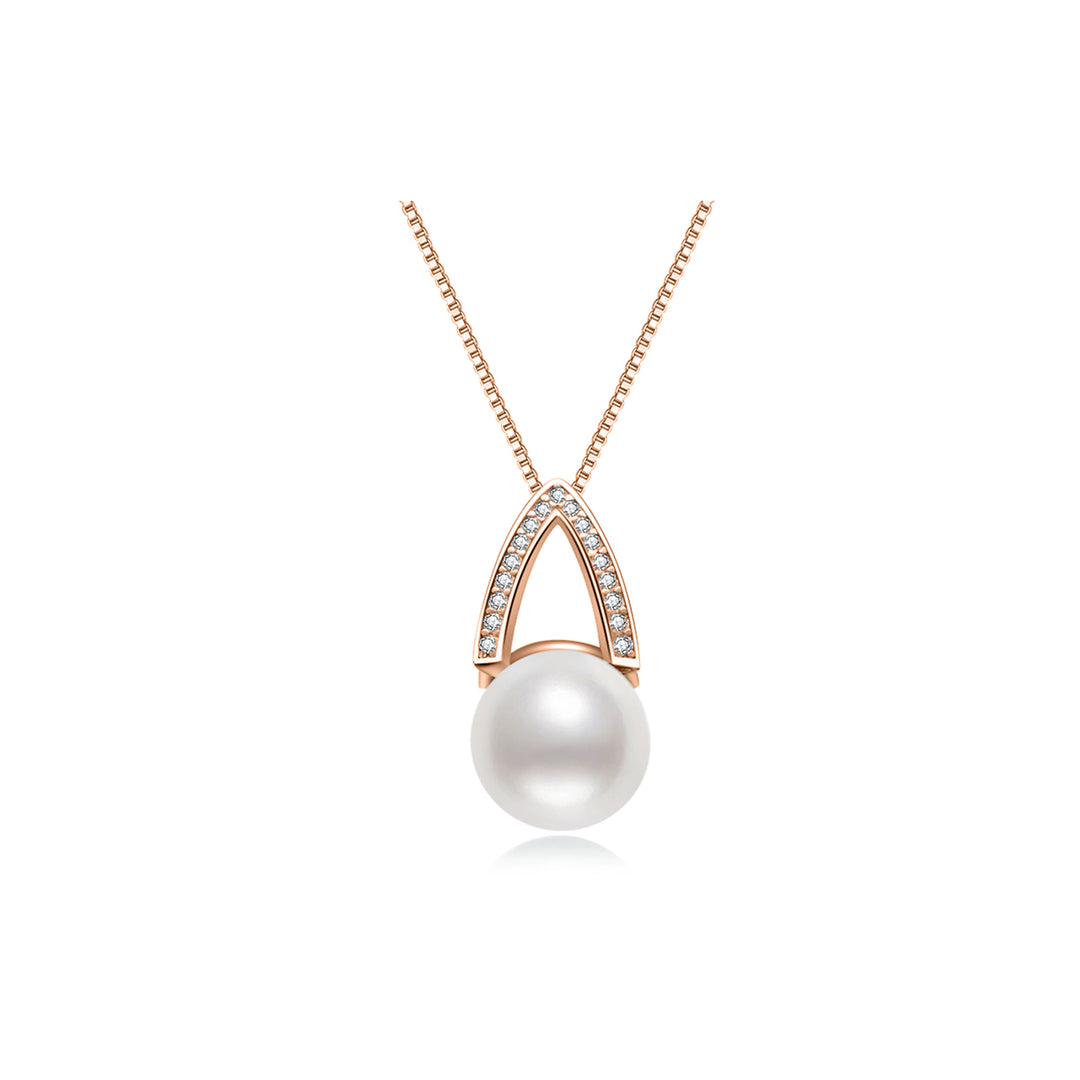 Top Lustre Edison Pearl Necklace WN00574 - PEARLY LUSTRE