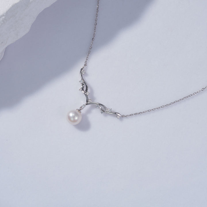 Top Grade Freshwater Pearl Necklace WN00577 | STARRY - PEARLY LUSTRE