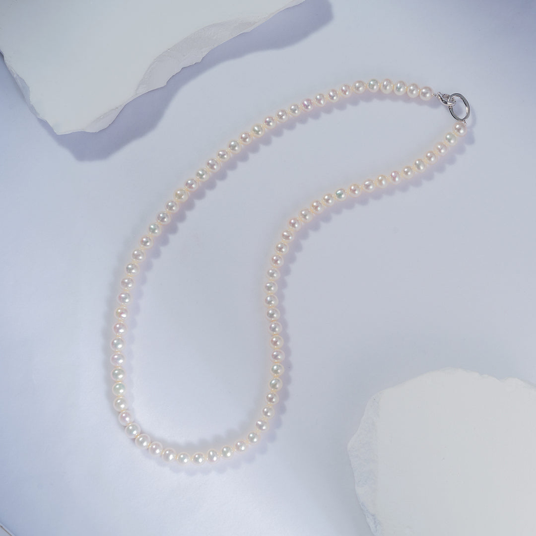 52CM Multi-Style Elegant Freshwater Pearl Necklace WN00581 - PEARLY LUSTRE
