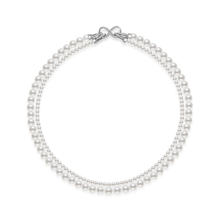 Elegant Multi-Style Freshwater Pearl Necklace WN00582 - PEARLY LUSTRE