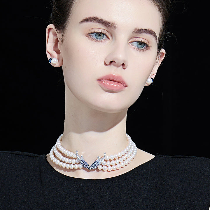 Top Grade Freshwater Pearl Earrings WE00682 | OCEAN - PEARLY LUSTRE