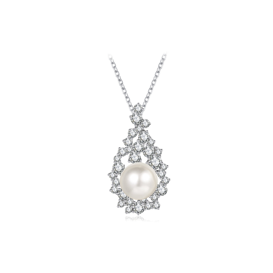 Elegant Freshwater Pearl Set WS00059 | CELESTE - PEARLY LUSTRE