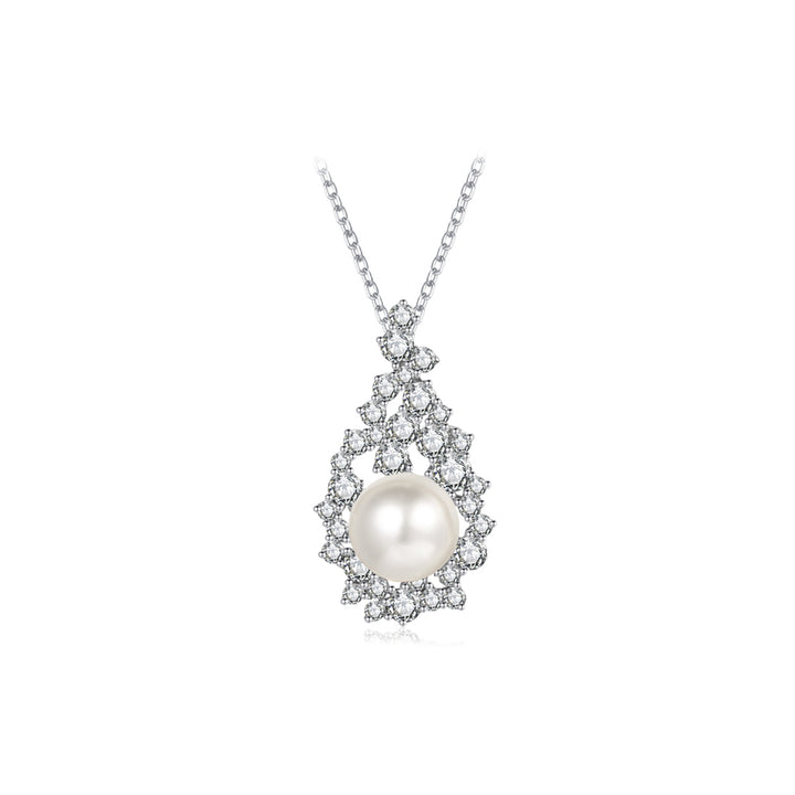 Elegant Freshwater Pearl Set WS00059 | CELESTE - PEARLY LUSTRE