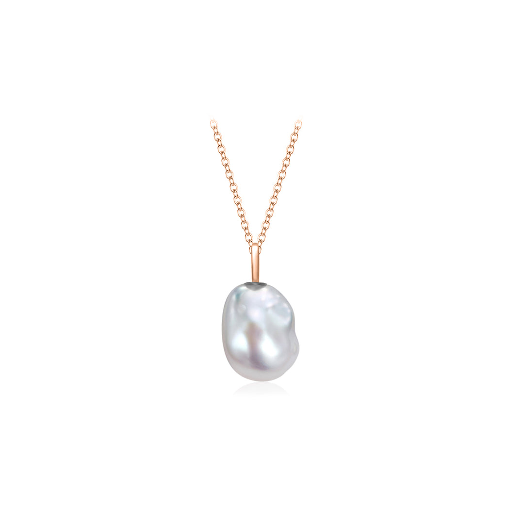 Keshi Freshwater Pearl Necklace WN00598 - PEARLY LUSTRE