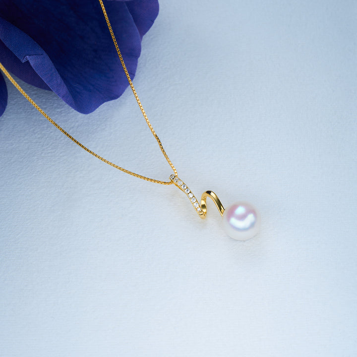 Top Grade Freshwater Pearl Necklace WN00609 | S Collection - PEARLY LUSTRE