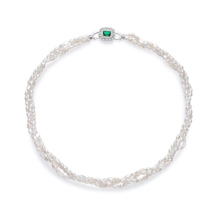 Keshi Freshwater Pearl Necklace WN00612 - PEARLY LUSTRE