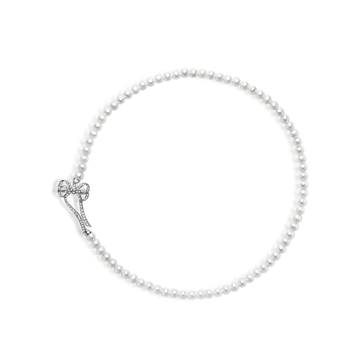 Top Lustre Freshwater Pearl Necklace WN00614 - PEARLY LUSTRE
