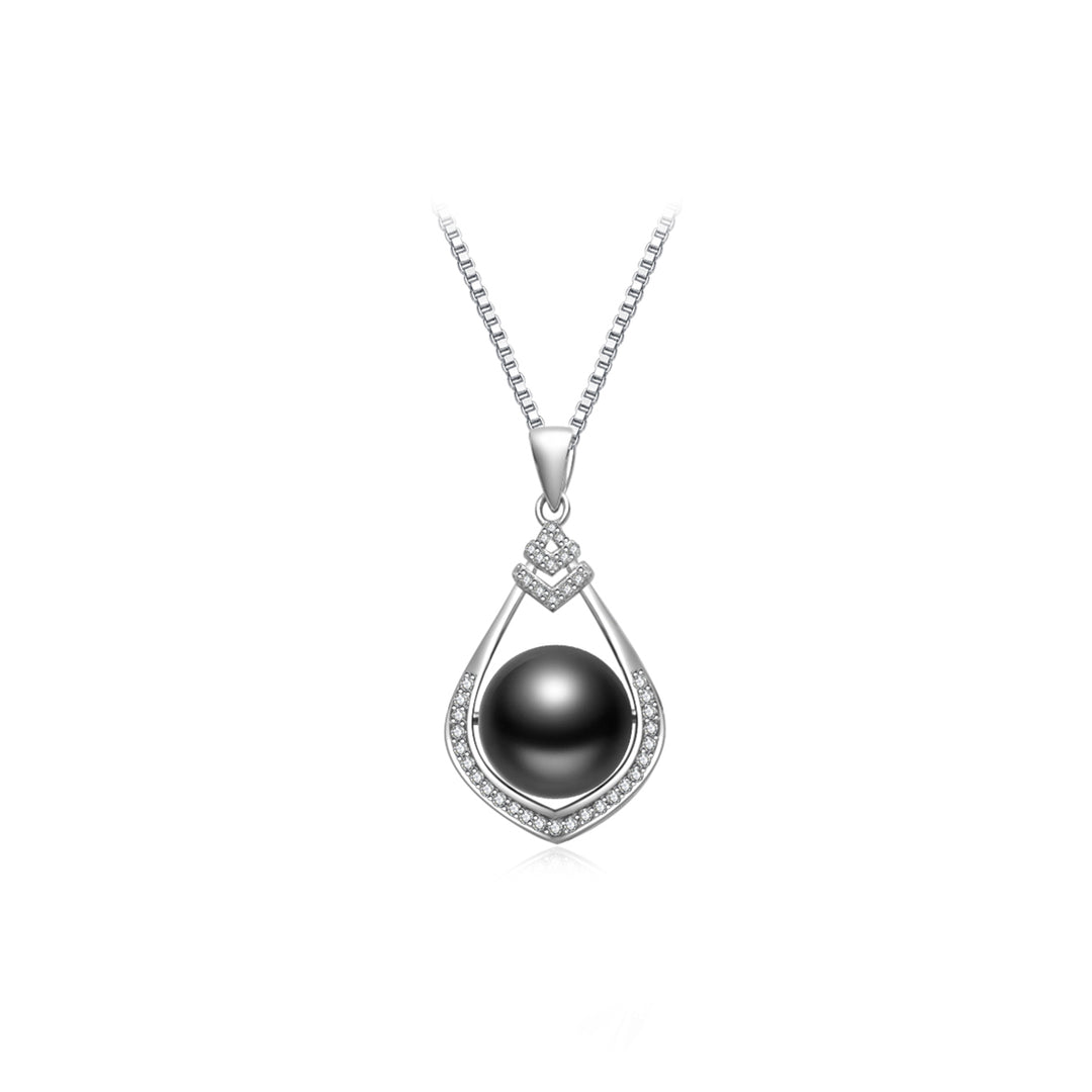 Elegant Tahitian Pearl Necklace WN00617 - PEARLY LUSTRE