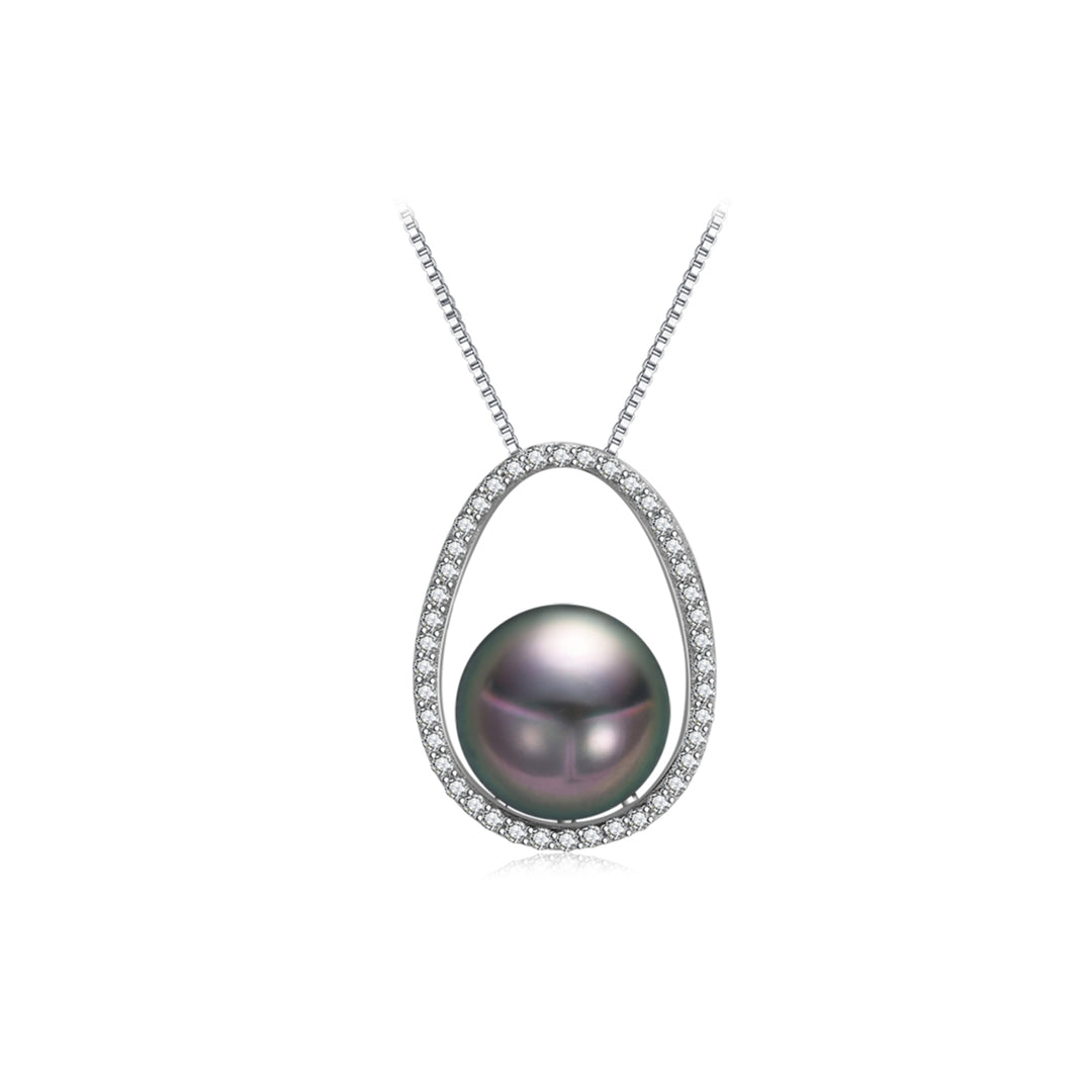Elegant Tahitian Pearl Necklace WN00618 - PEARLY LUSTRE