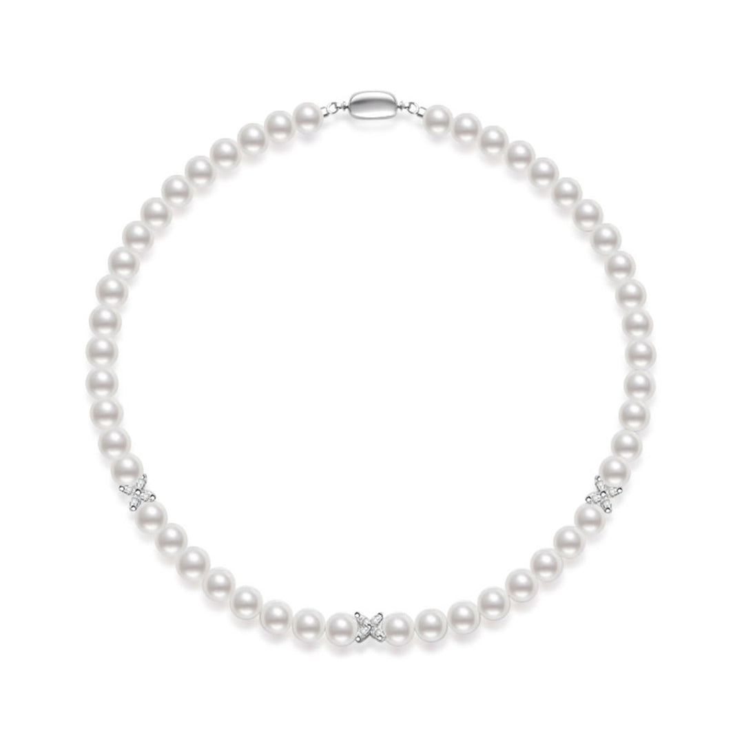 Top Grade Freshwater Pearl Necklace WN00625 | EVERLEAF - PEARLY LUSTRE