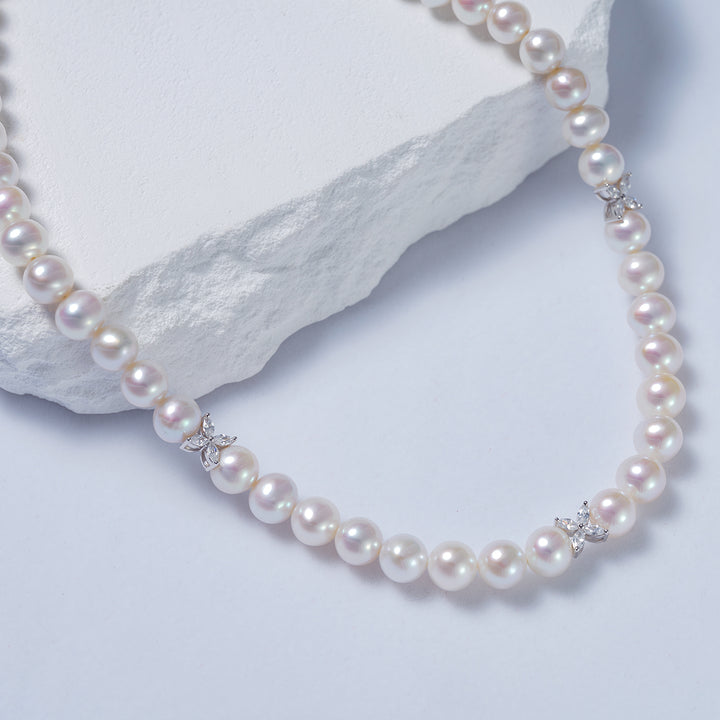 Top Grade Freshwater Pearl Necklace WN00625 | EVERLEAF - PEARLY LUSTRE