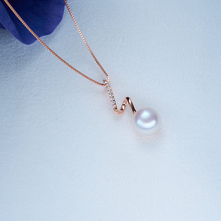 Top Grade Freshwater Pearl Necklace WN00629 | S Collection - PEARLY LUSTRE