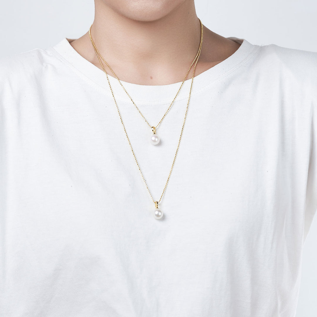 Top Grade Edison Pearl Necklace WN00642 | Mix&Match - PEARLY LUSTRE