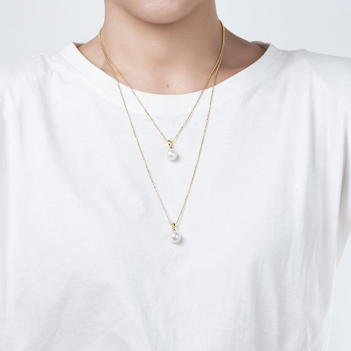 Top Grade Edison Pearl Necklace WN00642 | Mix&Match - PEARLY LUSTRE